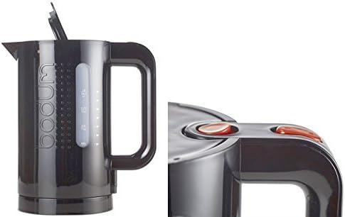 Bodum Brazil Set, French Press 8 Cup Coffee Maker, Electric Coffee Blade Grinder  Electric 34 oz. Water Kettle, , Black
