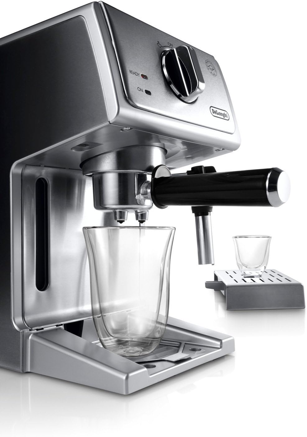 DeLonghi Bar Pump Espresso and Cappuccino Machine, 15, Stainless Steel