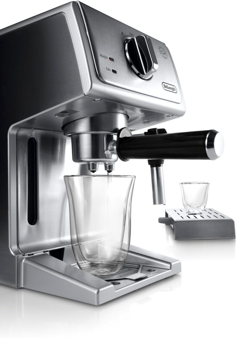 De’Longhi Bar Pump Espresso and Cappuccino Machine, 15″ Stainless Steel Review