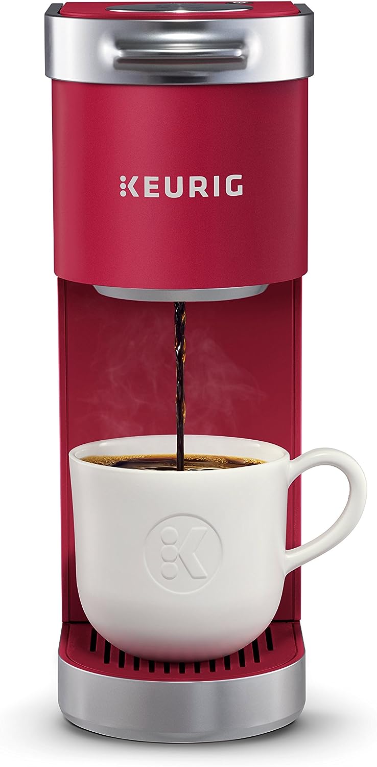 Keurig K-Mini Plus Single Serve K-Cup Pod Coffee Maker, Cardinal Red